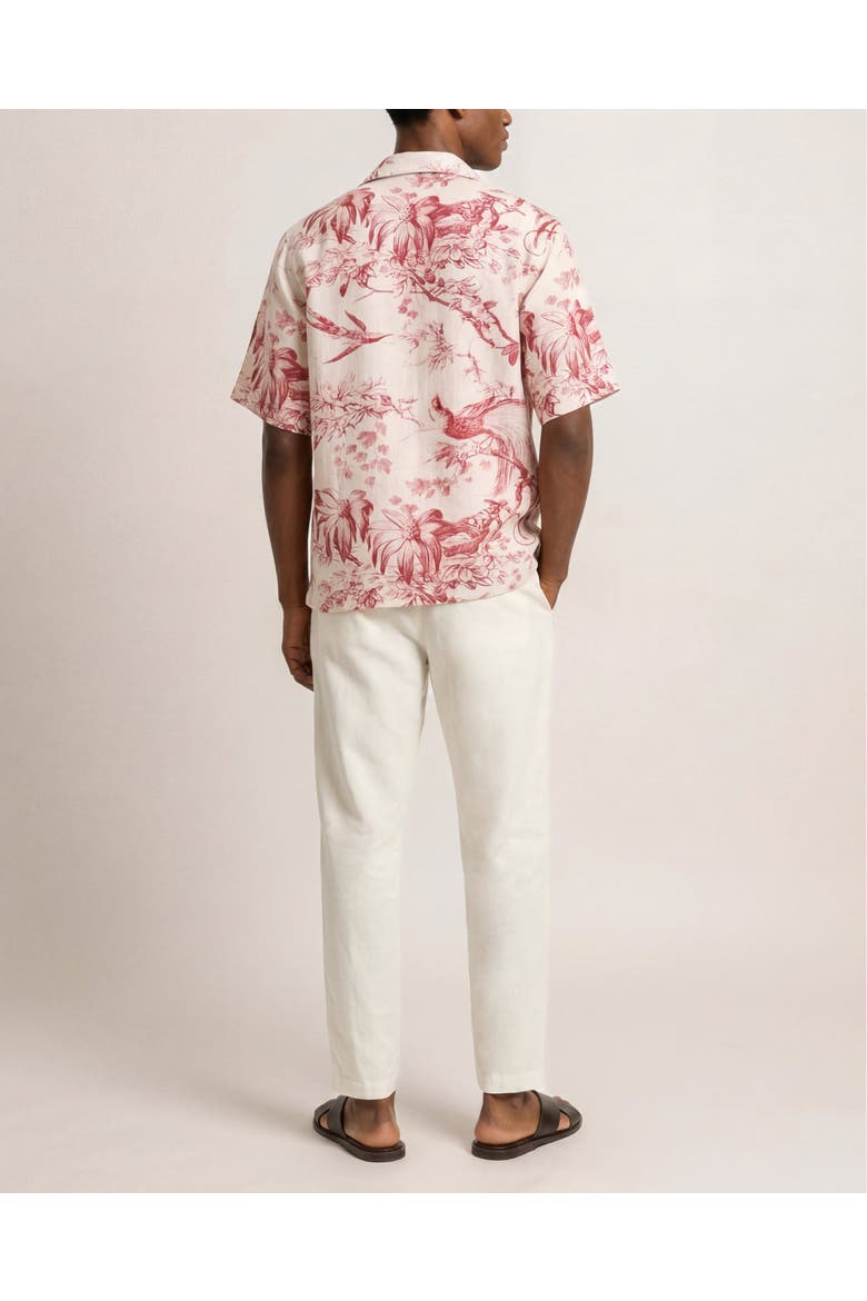 Terry Resort Relaxed Fit Cotton Towelling Polo Shirt, Alternate, color, Coral
