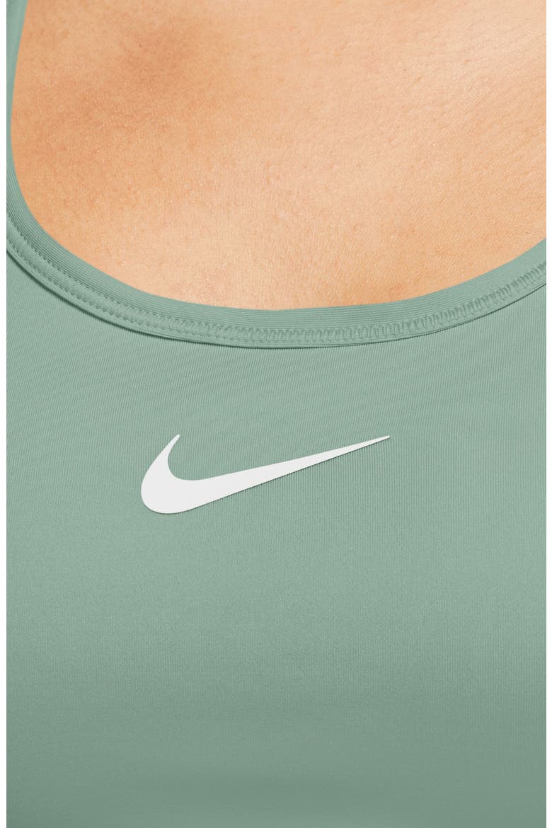 Dri-FIT Swoosh Medium Support Padded Sports Bra, Alternate, color, STEAM/ WHITE