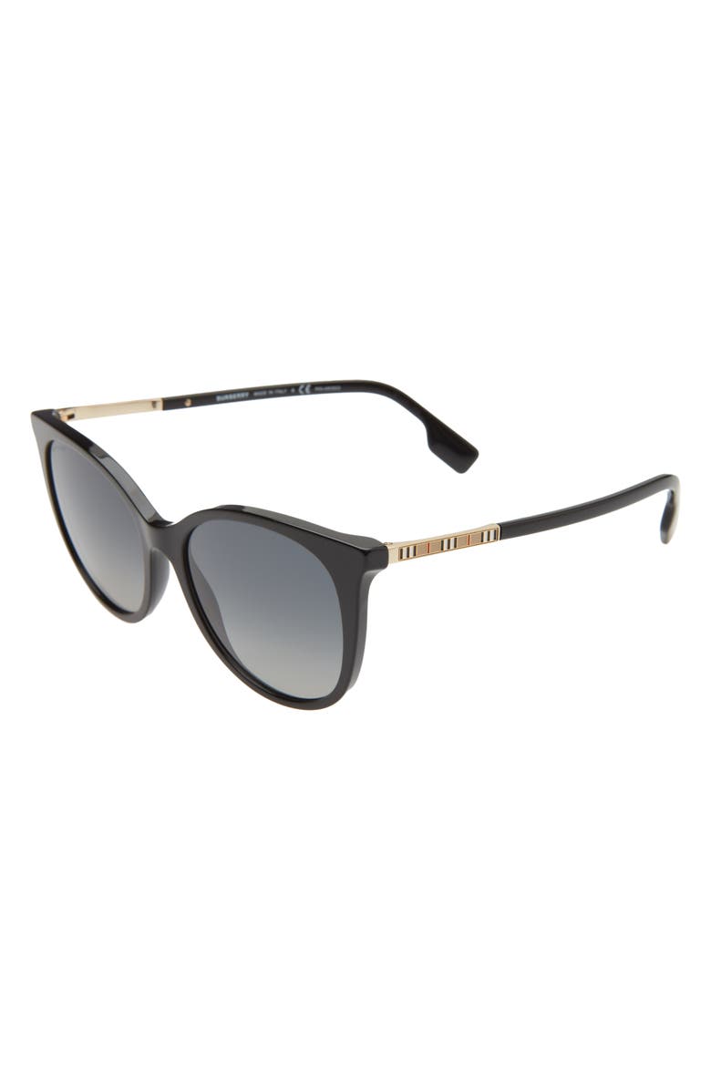 Burberry 55mm Polarized Cat Eye Sunglasses | Nordstrom display picture 3