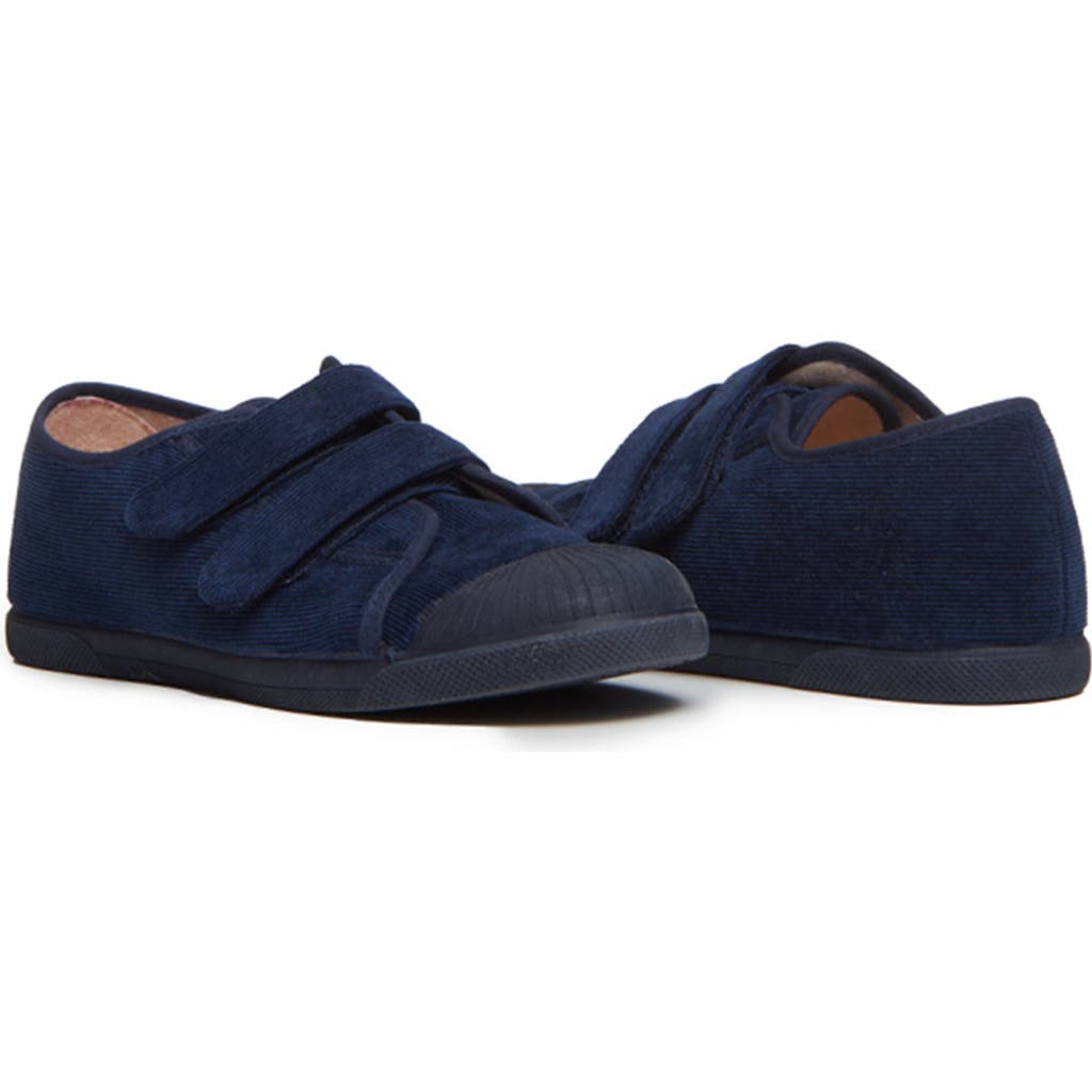 CHILDRENCHIC Fall Double Strap Sneaker in Navy  product