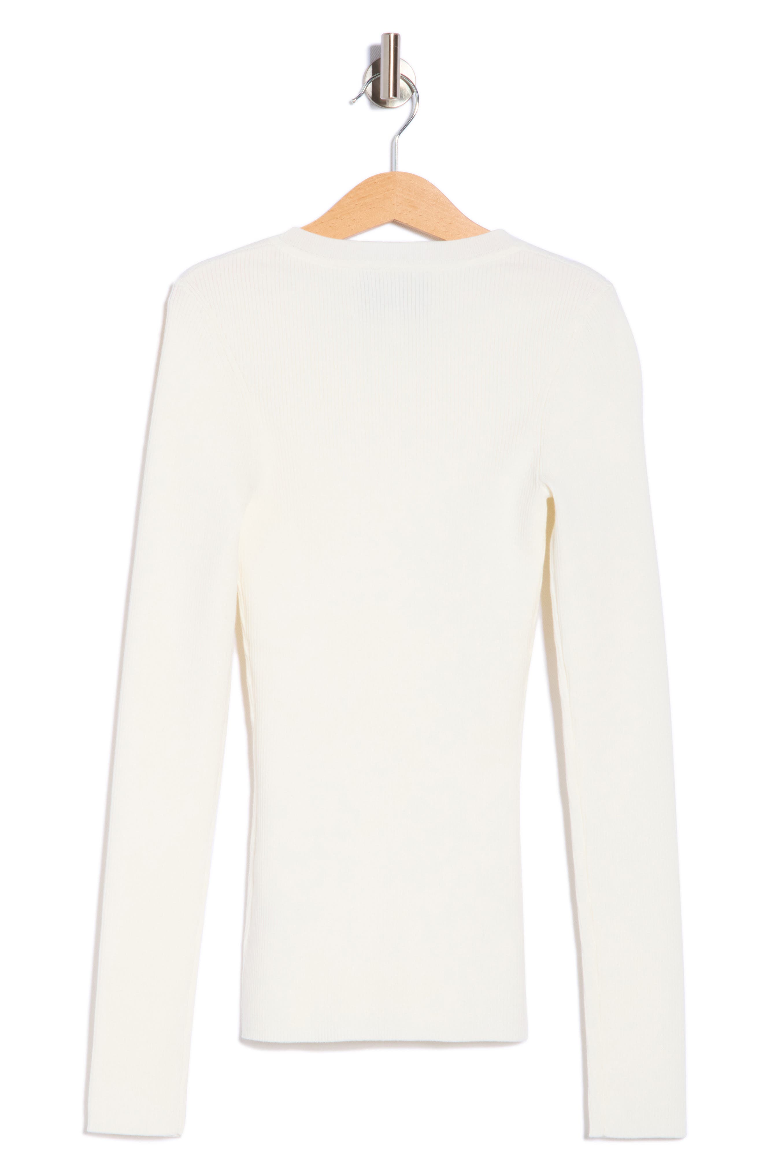 Rib Knit Sweater - image 2