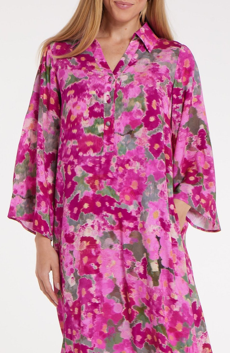 Hermoza Antoinette Pocket Midi Dress, Alternate, color, 