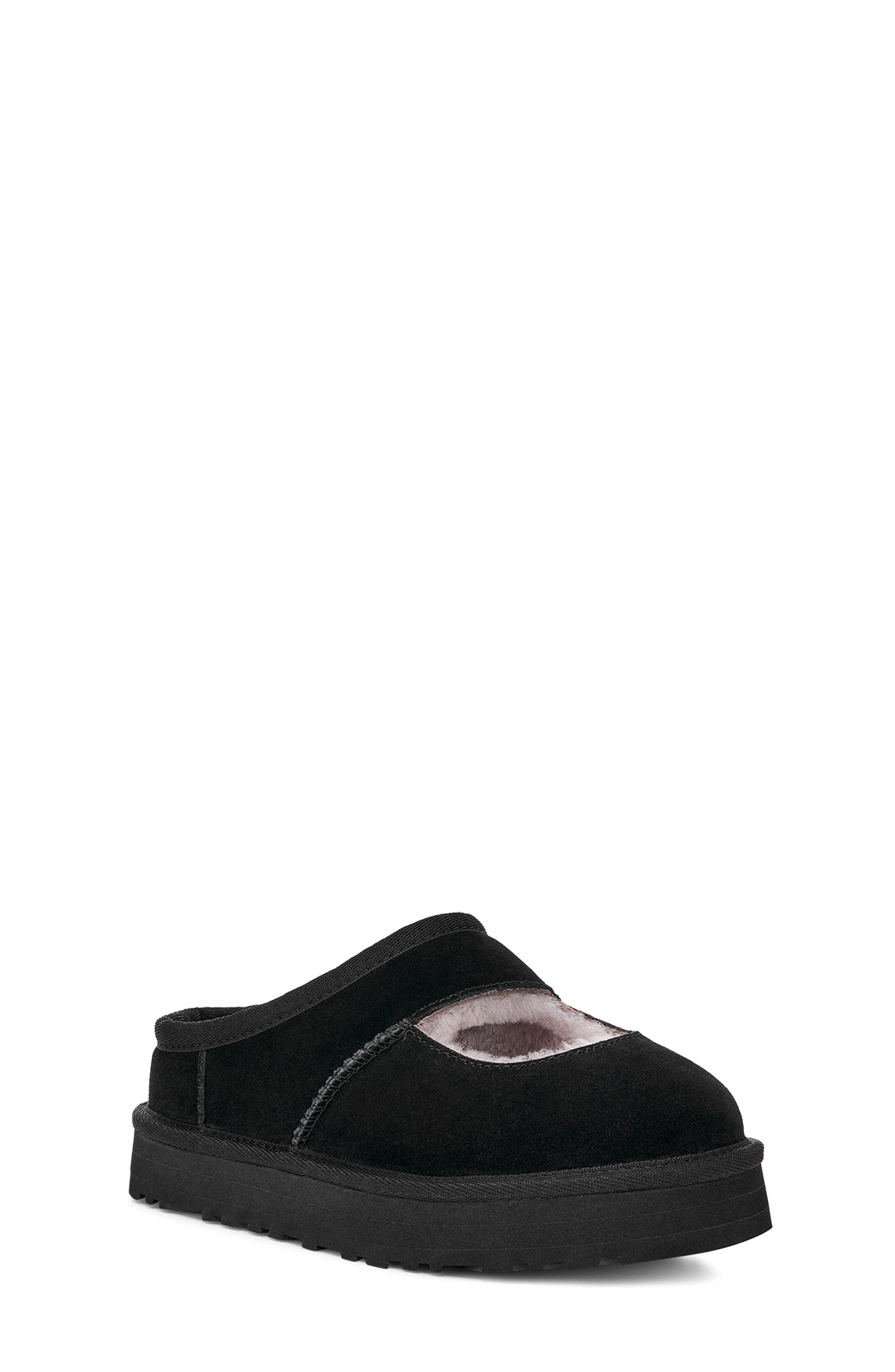UGG<sup>®</sup> Kids' Bea Platform Mary Jane, Main, color, Black