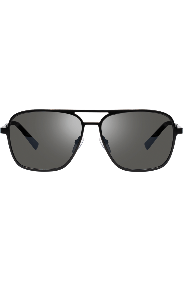 Revo Black Horizon Sunglasses, Main, color, Grey