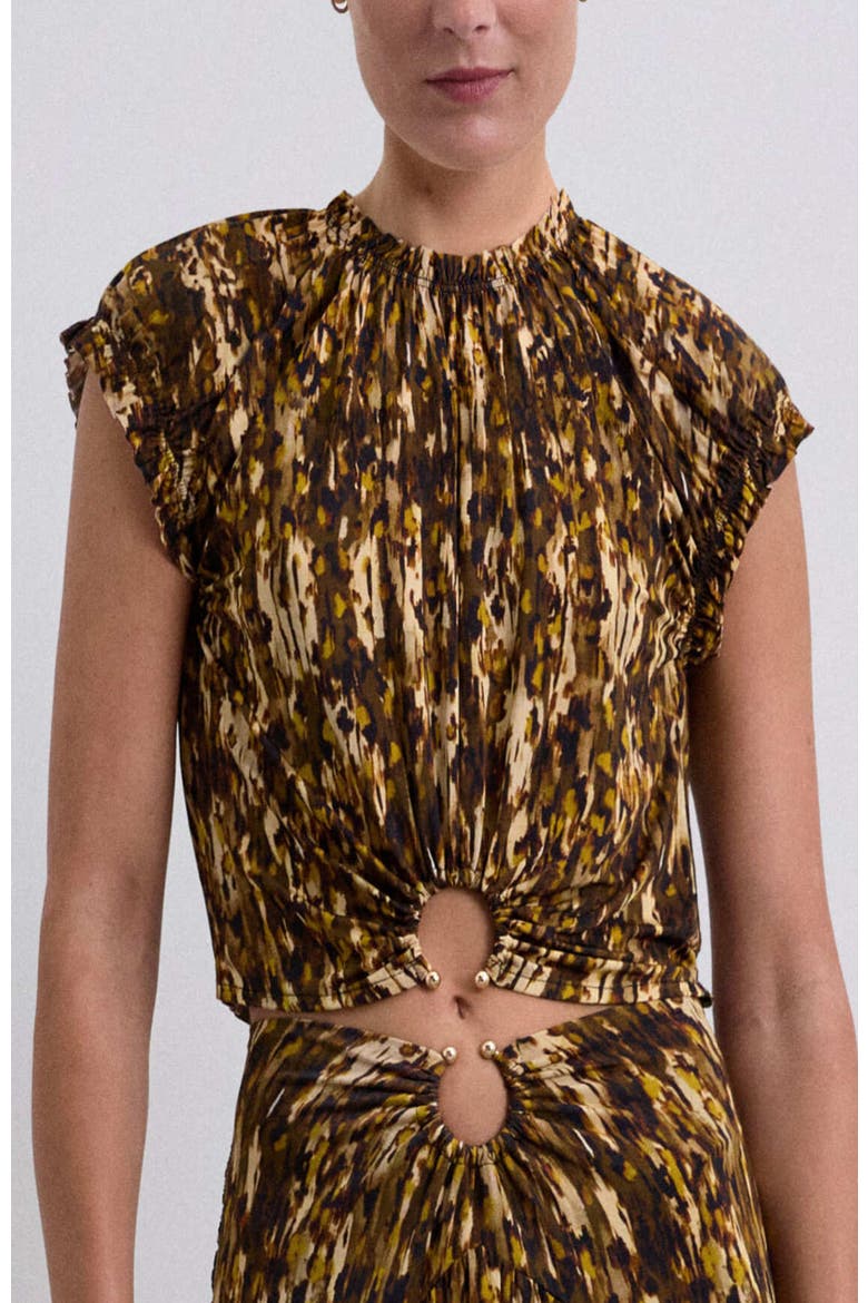 Fricafila Top, Main, color, Brownmustard