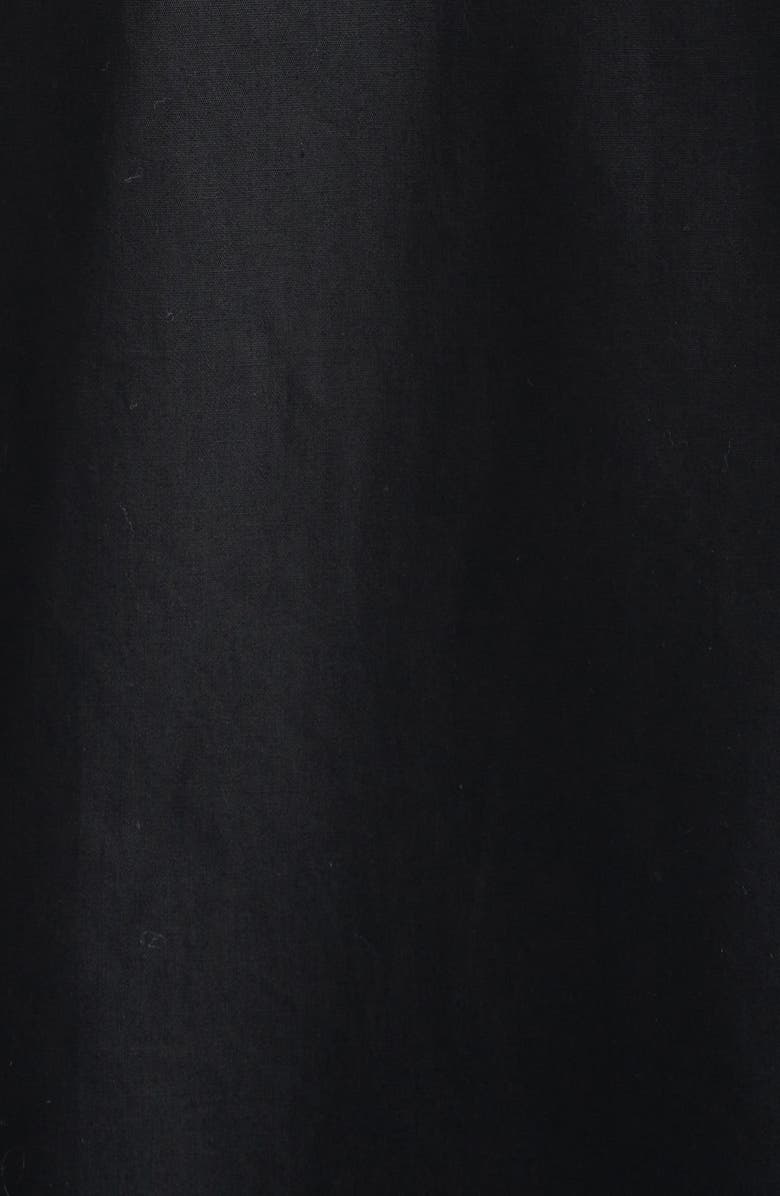 TOTEME Technical Cotton Scarf Jacket, Alternate, color, Black