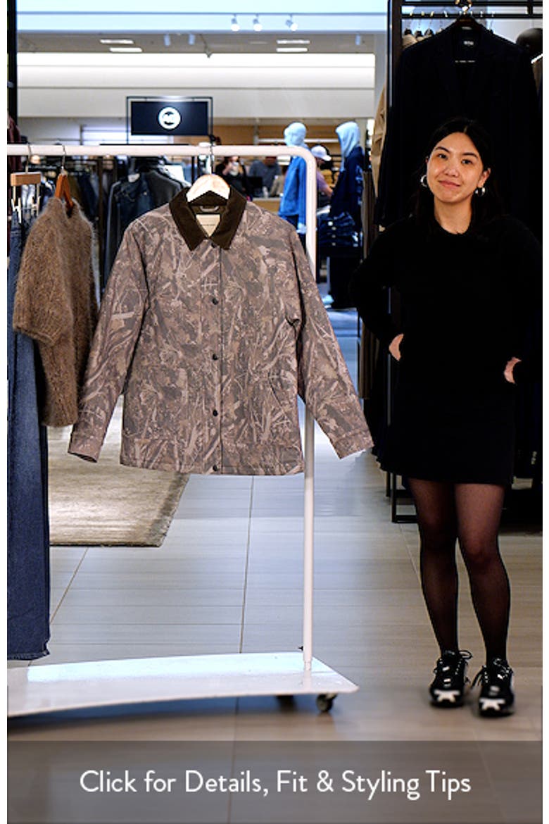 Stretch Cotton Twill Chore Coat video