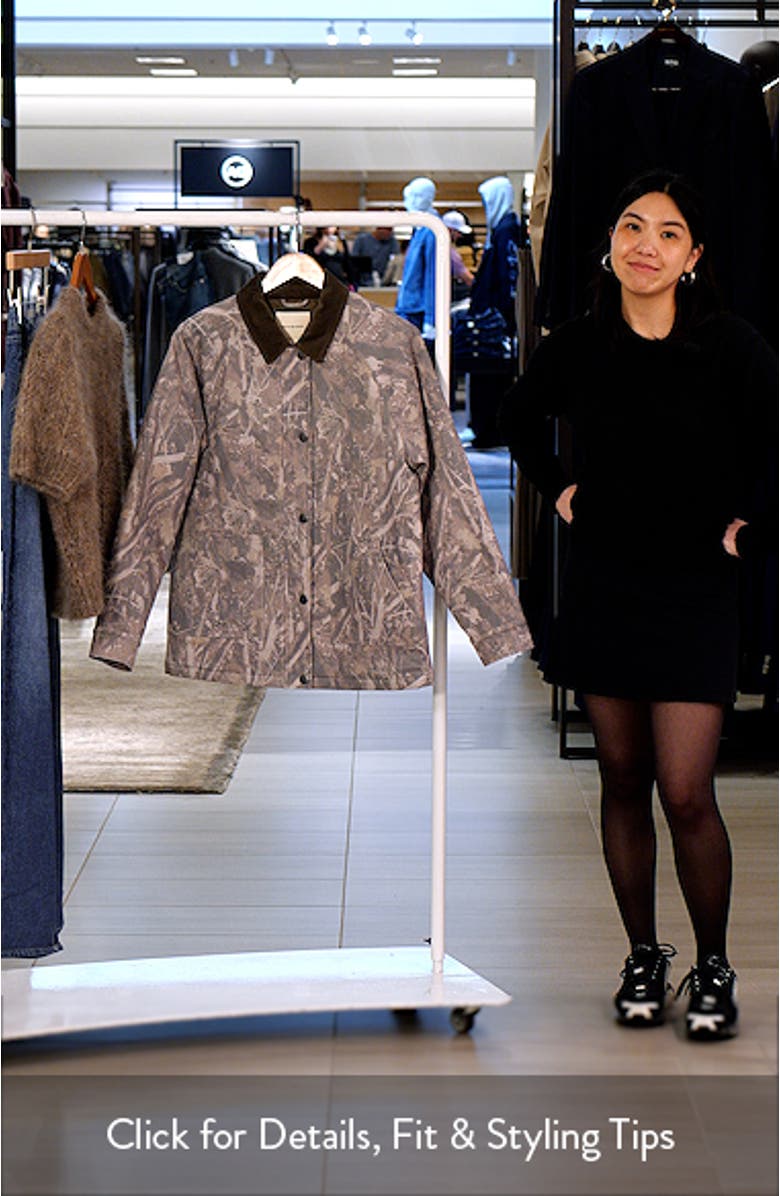 Stretch Cotton Twill Chore Coat, sales video thumbnail