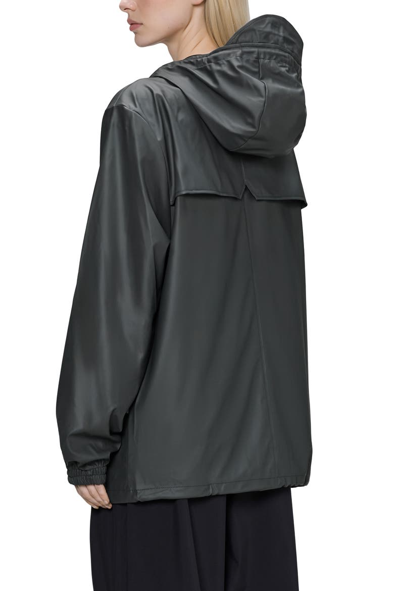 Storm Breaker Waterproof Rain Jacket, Alternate, color, DARK GREY