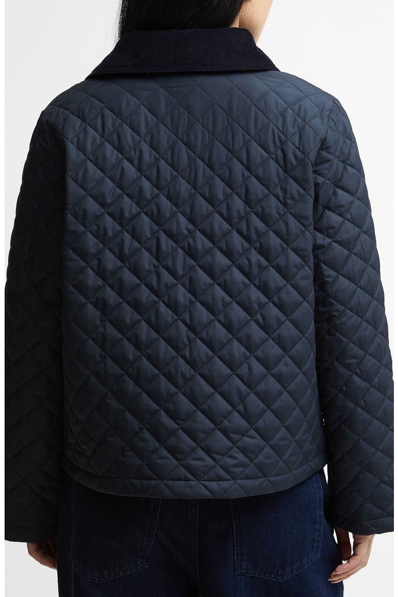 Aylesby Quilted Jacket, Alternate, color, DARK NAVY