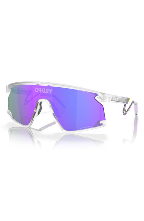 Oakley Bxtr 39mm Polarized Rectangular Sunglasses In Violet