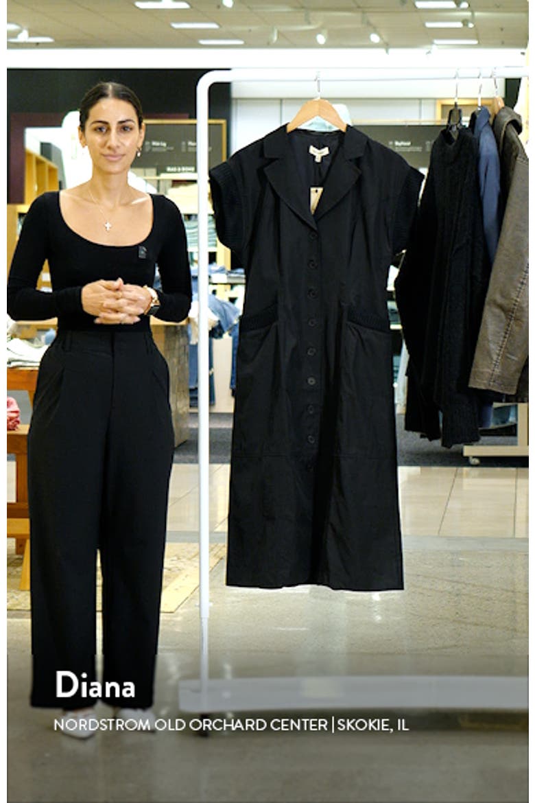Millie Rib Trim Midi Dress video