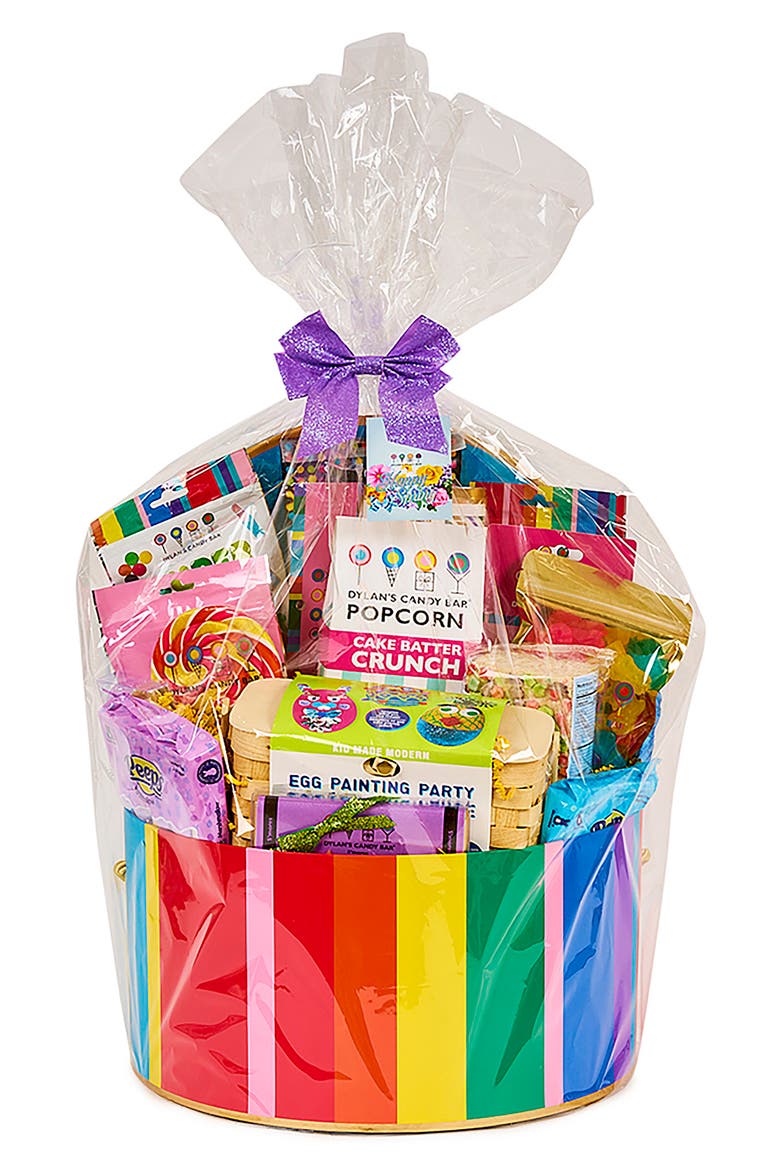 Indulgent Easter Gift Basket, Alternate, color, MULTI