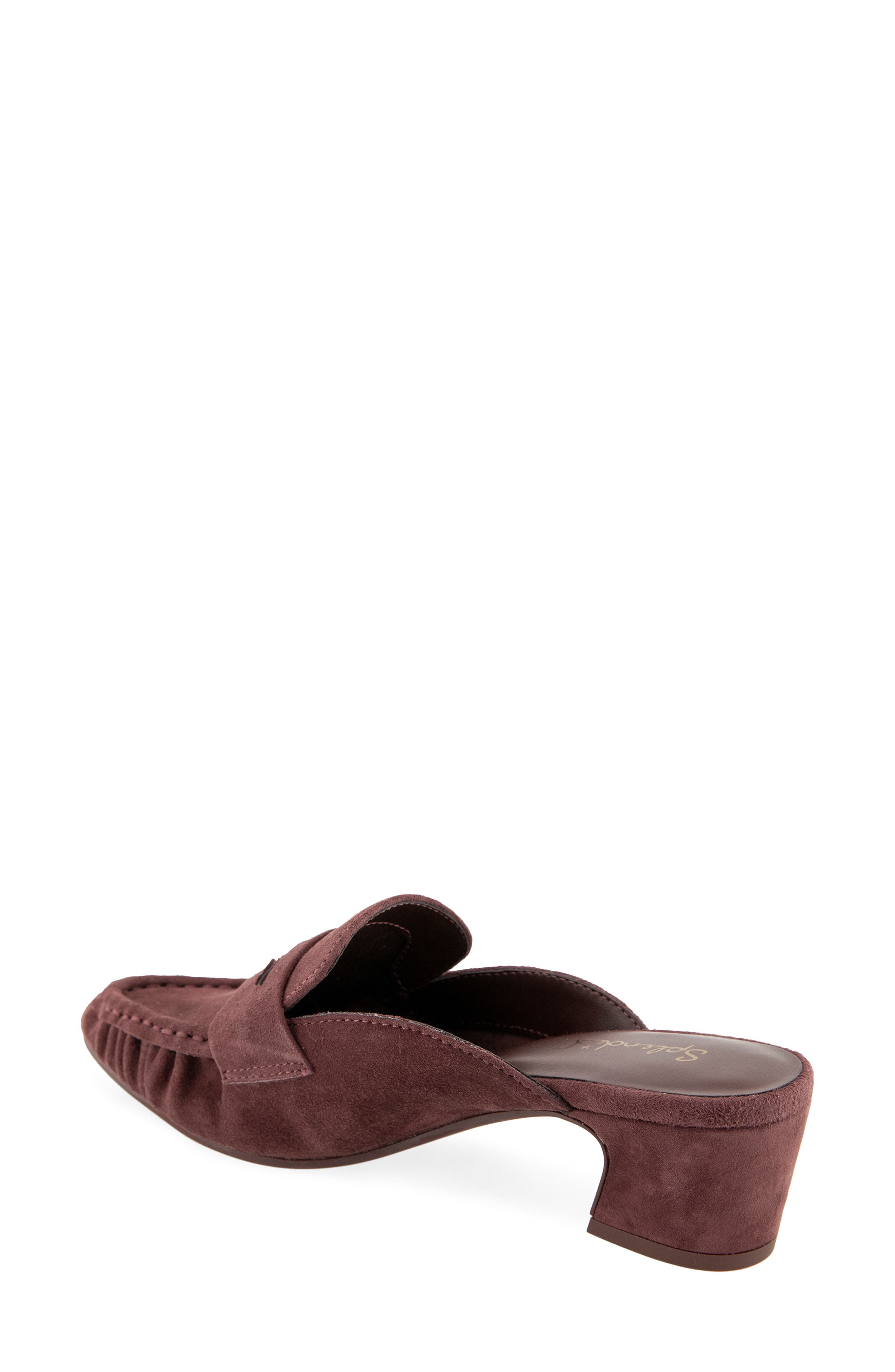 Lotus Penny Loafer Mule, Alternate, color, ASH WINE