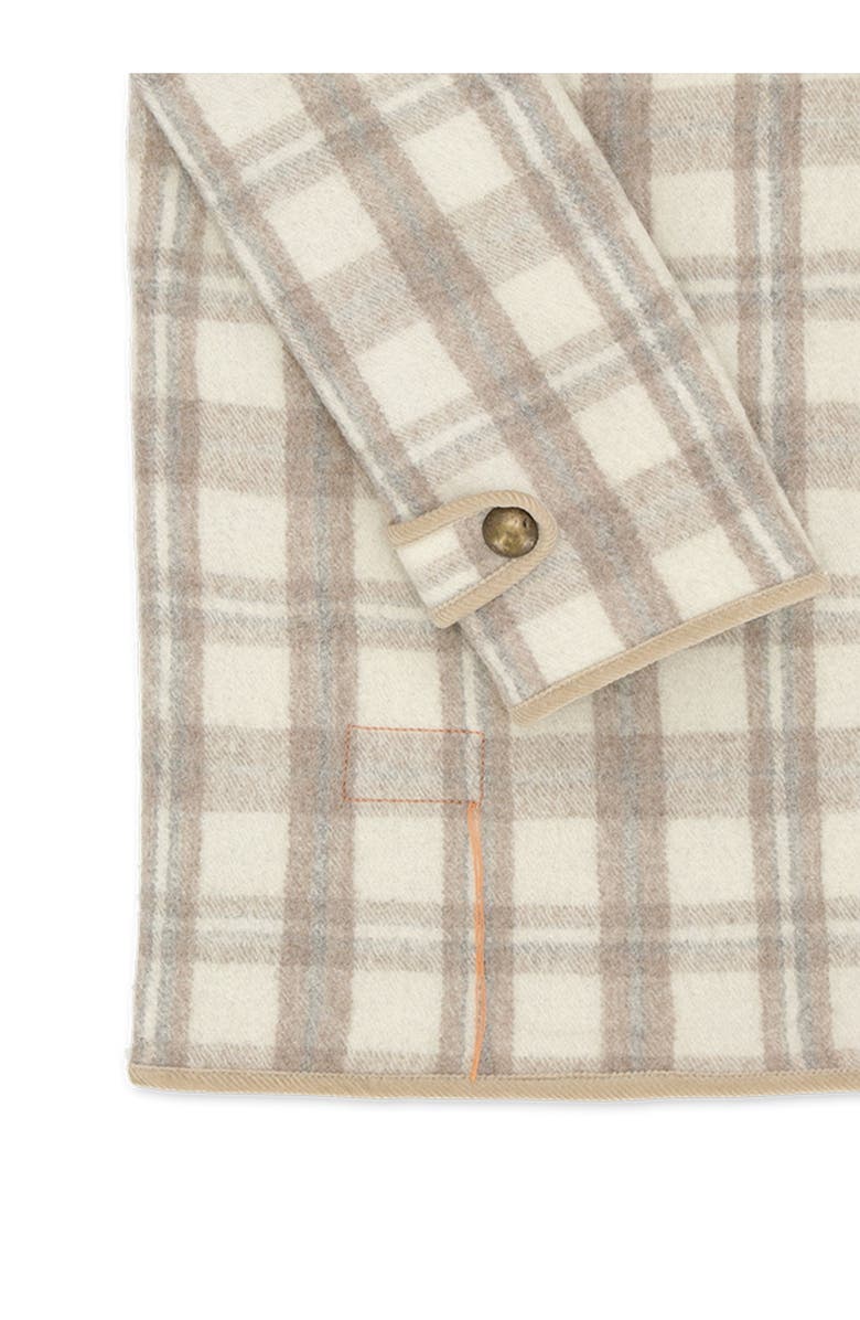 Fortela Danielle Plaid Wool Jacket, Alternate, color, Multicolor