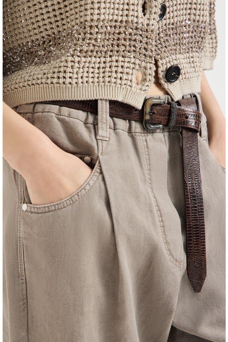 Five-pocket trousers, Alternate, color, Earth