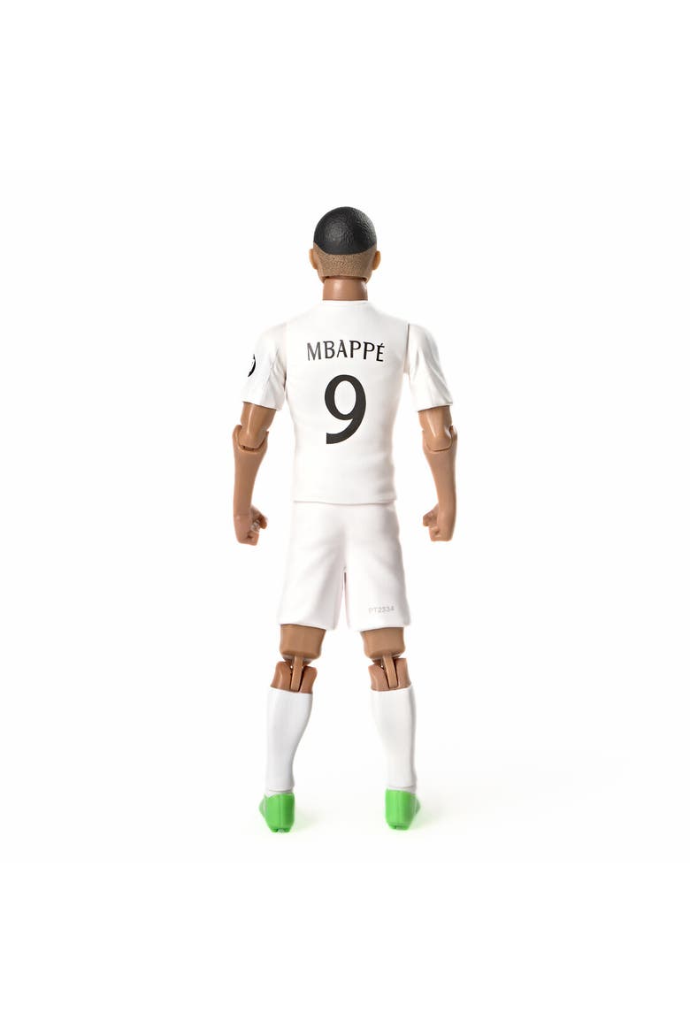 SOCKERS Real Madrid CF Kylian Mbappé 8" Collectible Soccer Action Figure, Alternate, color, White