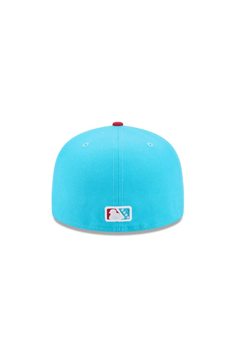New Era Men's New Era Blue Clearwater Threshers Theme Nights 59FIFTY Fitted Hat, Alternate, color, Blue