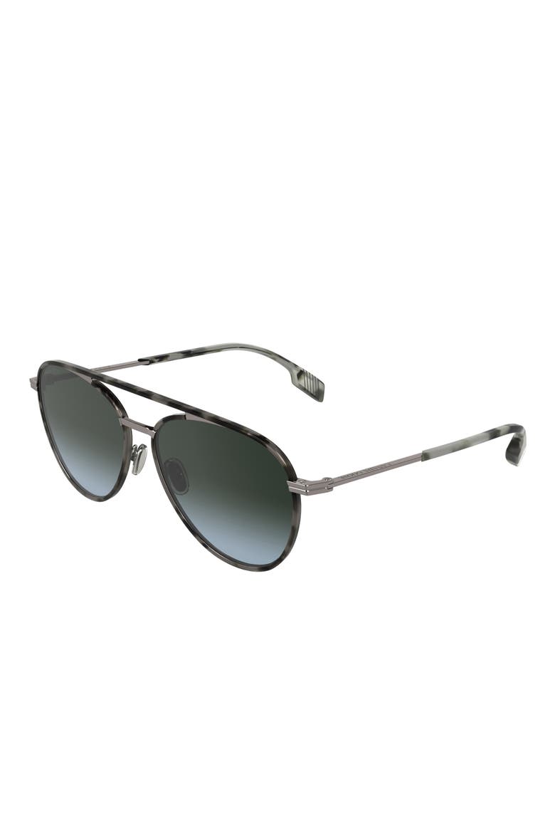 59mm Aviator Sunglasses, Alternate, color, HAVANA GREY