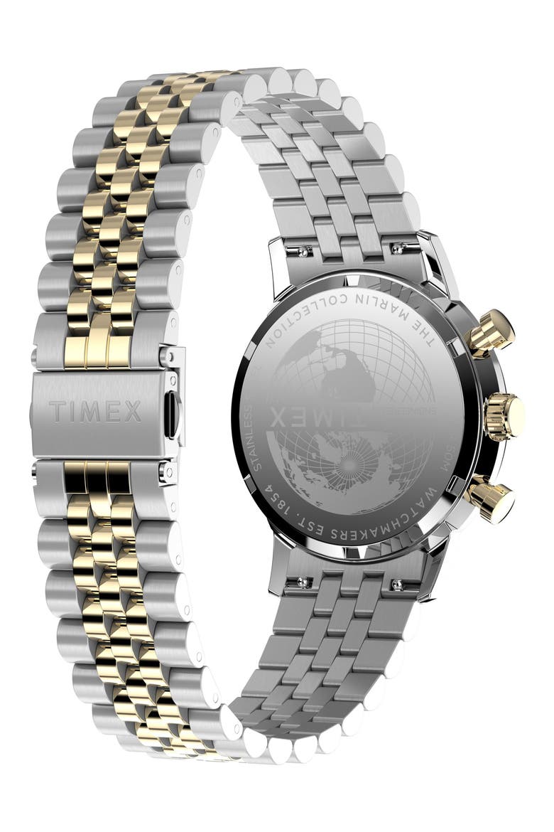Marlin Chronograph Bracelet Watch, 40mm, Alternate, color, TWO-TONE