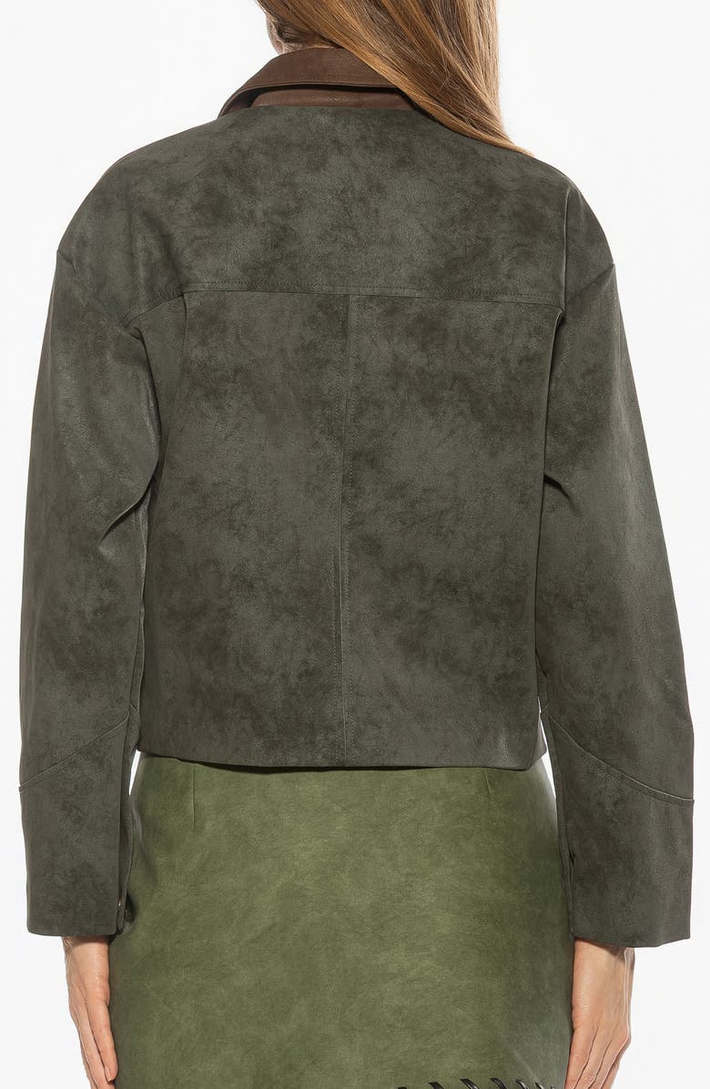 Alexia Admor Sorell Utility Jacket, Alternate, color, Sage