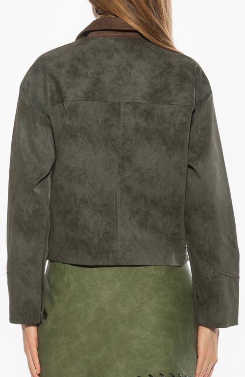 Alexia Admor Sorell Utility Jacket In Green
