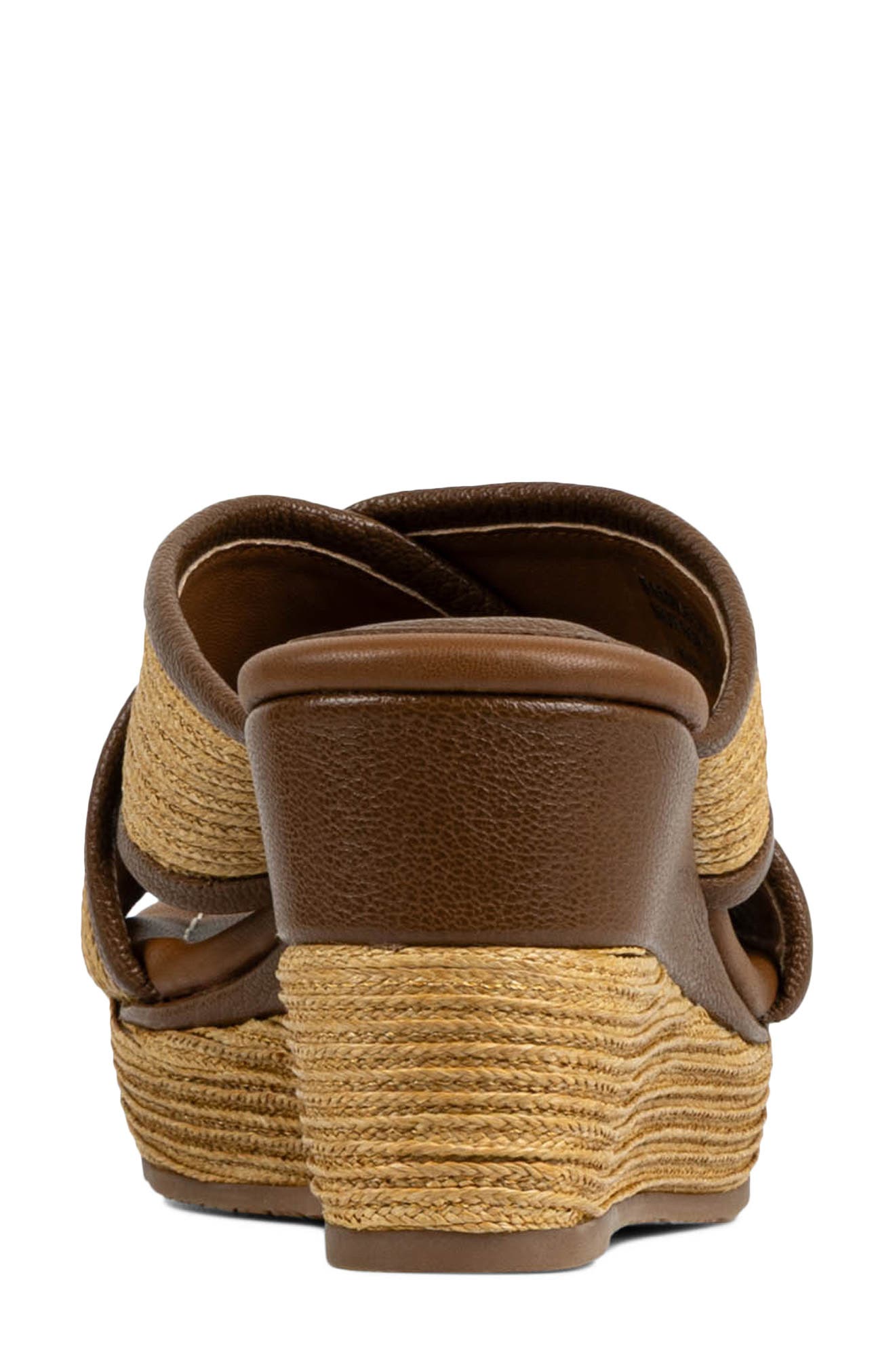 Donald Pliner Gorgina Platform Wedge Sandal, Alternate, color, Saddle