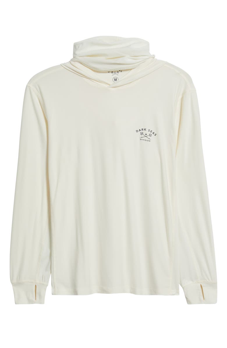 DARK SEAS Bimini Long Sleeve Hooded T-Shirt, Alternate, color, Off White