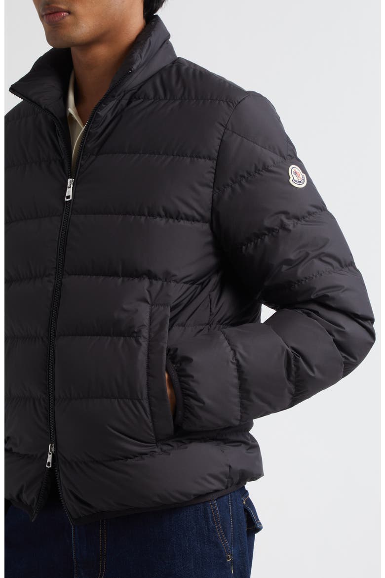 Baudinet Down Puffer Jacket, Alternate, color, BLACK