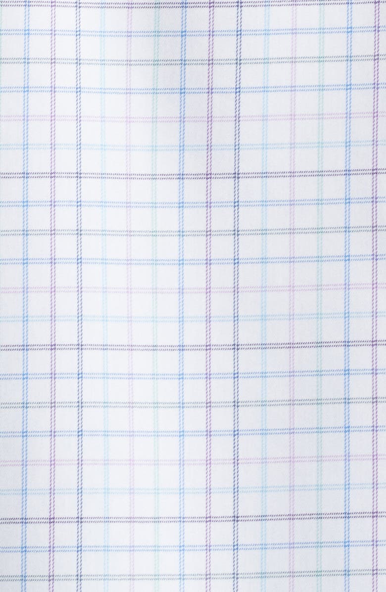 Tommy Bahama Sarasota Cabo Check Performance Button-Up Shirt, Alternate, color, Chambray Blue