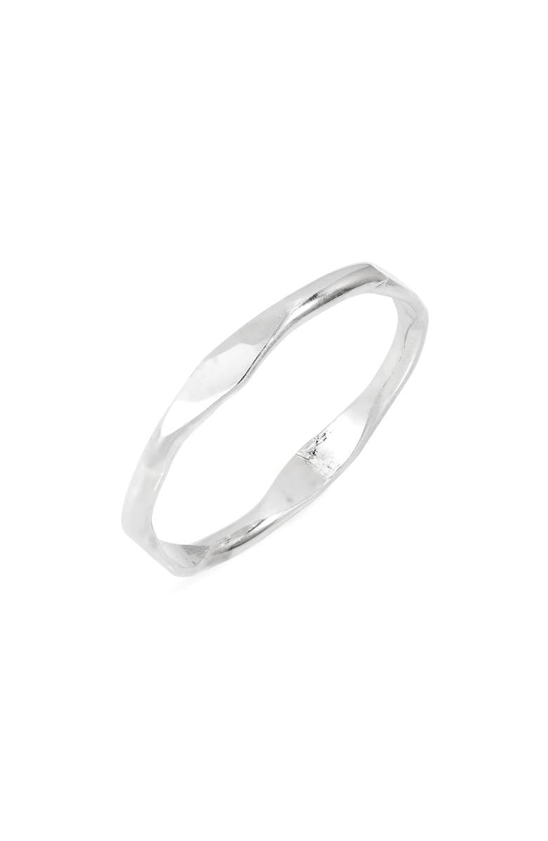 Nashelle Lume Stackable Ring, Main, color, Sterling Silver