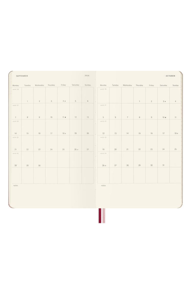 Moleskine Sakura Large Weekly Notebook, Alternate, color, Pink Floral