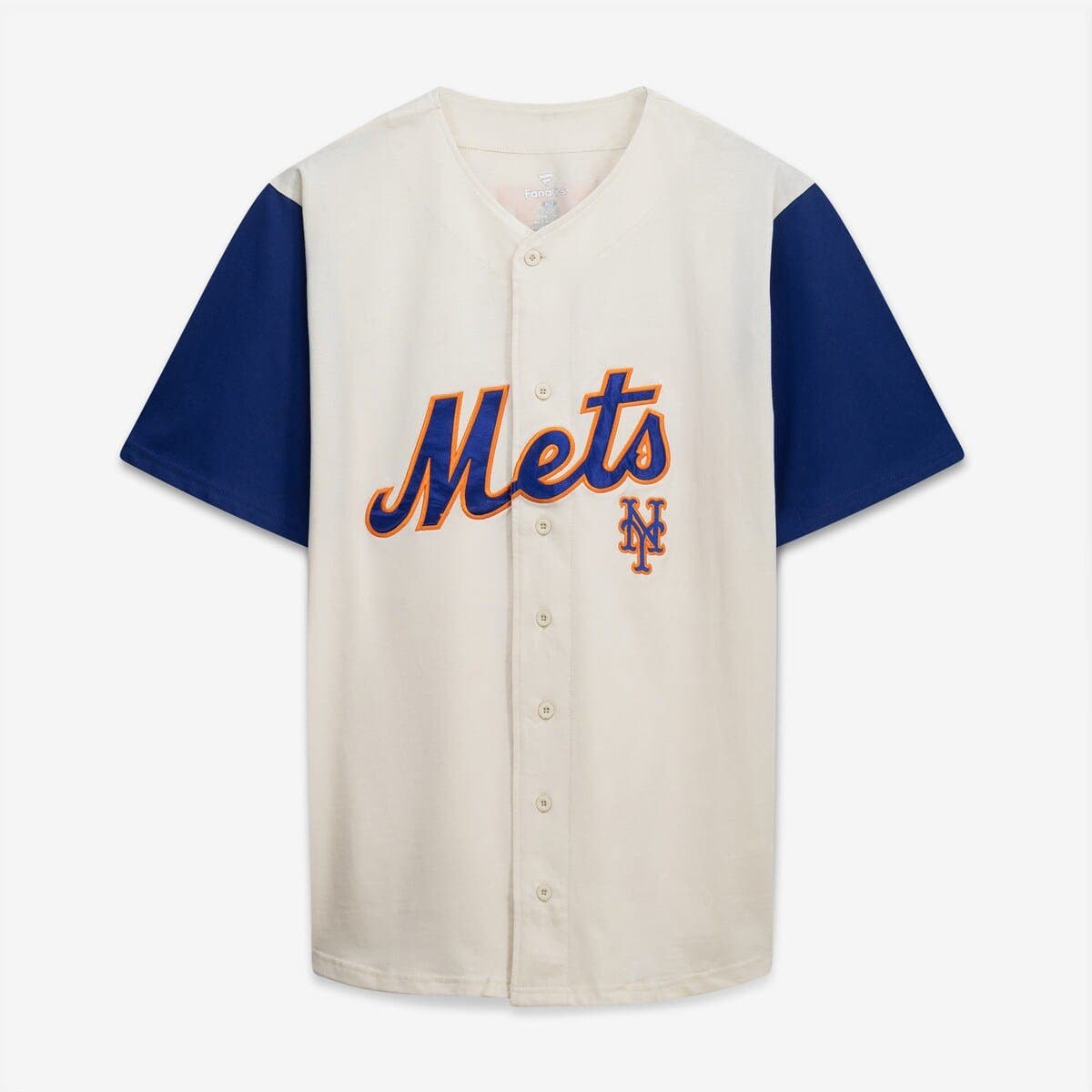 PROFILE Men's Profile Cream/Royal New York Mets Big & Tall Two-Color ...