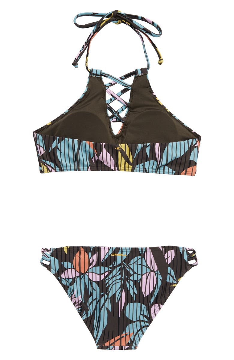 O'Neill Baylen Two-Piece Halter Swimsuit, Alternate, color, 