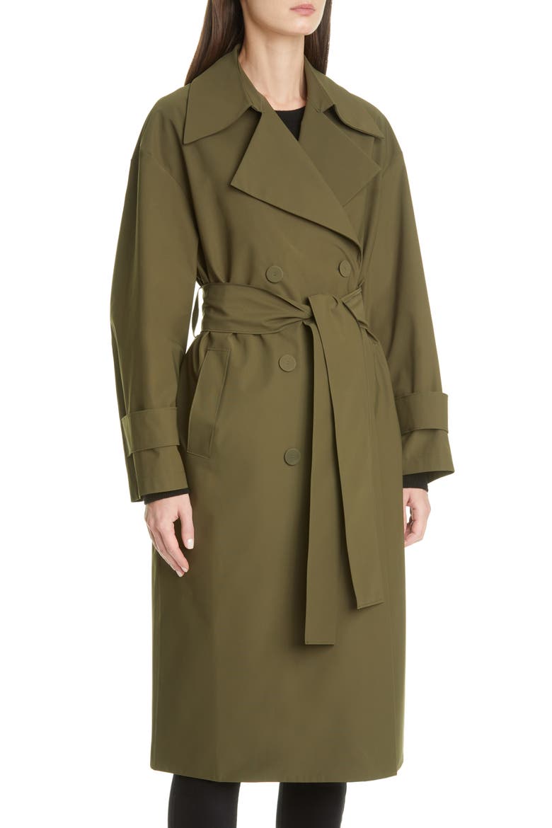 Water Resistant Trench Coat, Alternate, color, MILITARY 639