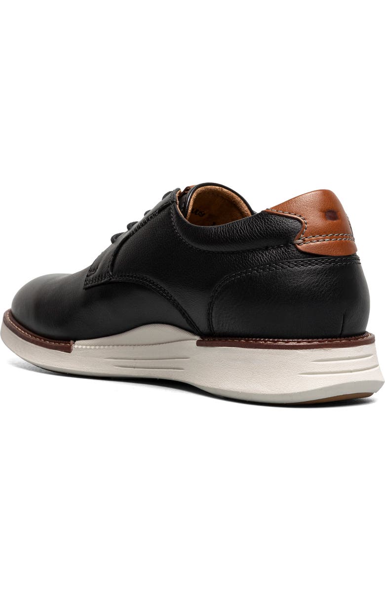 Florsheim Launch Plain Toe Derby, Alternate, color, Black Multi