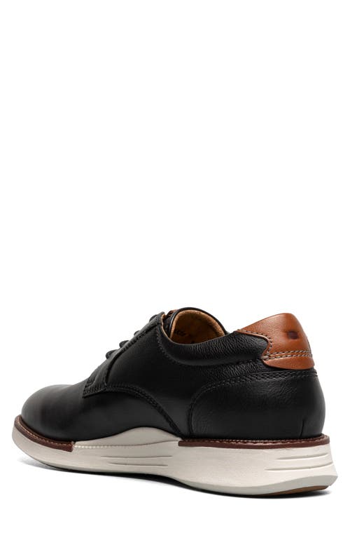 Florsheim Launch Plain Toe Derby In Black Multi