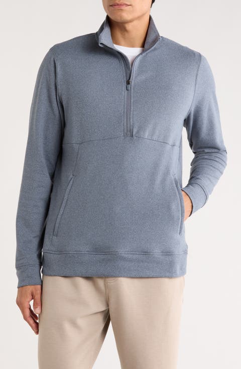 Ultra Mélange Fleece Half Zip Sweatshirt