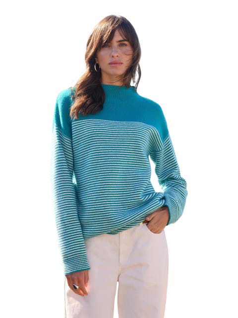 Felted Funnel Neck Sweater