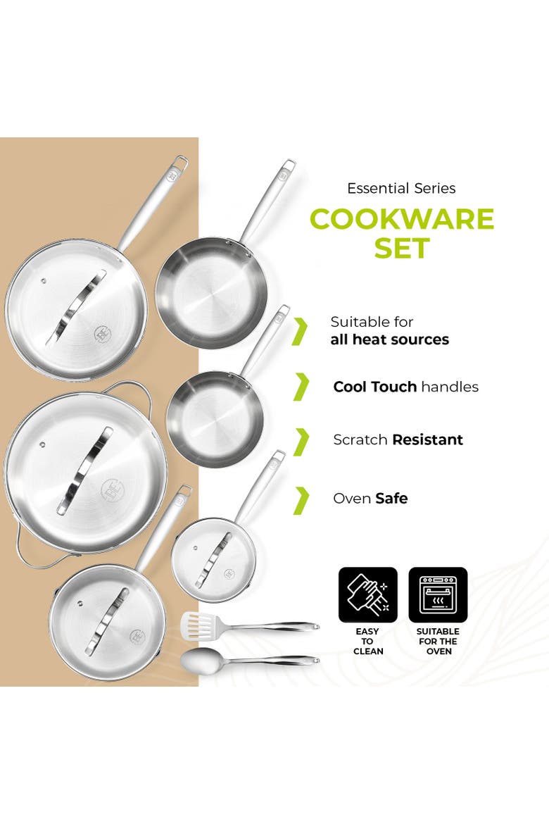 Essential Series - Cookware Set, Alternate, color, No Colour