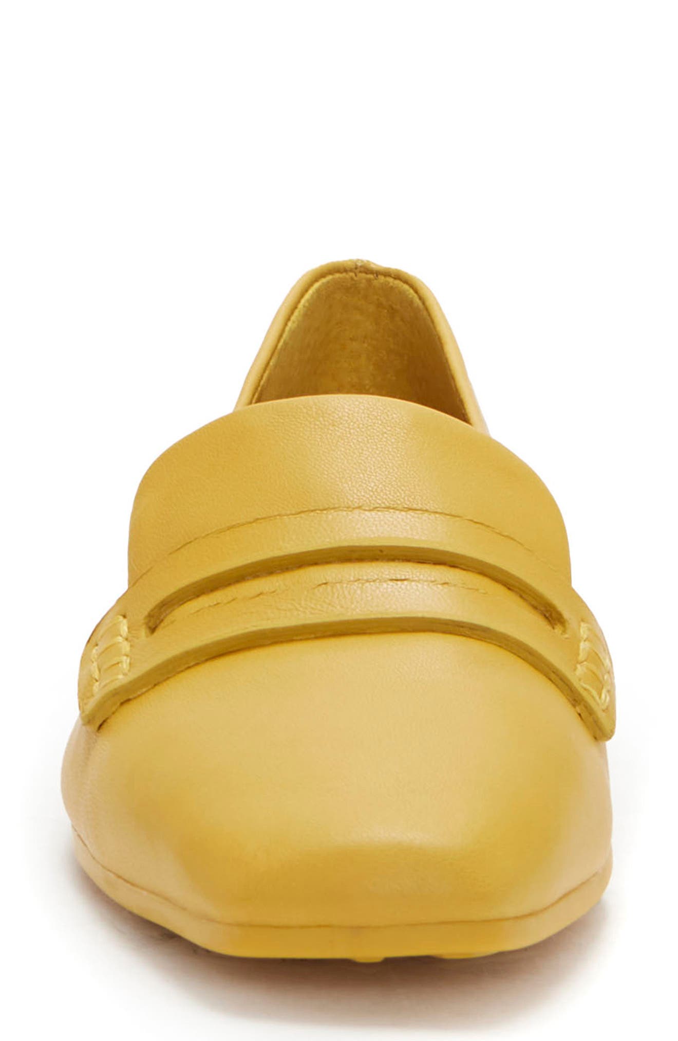 Alamea Leather Loafer, Alternate, color, FLAXEN