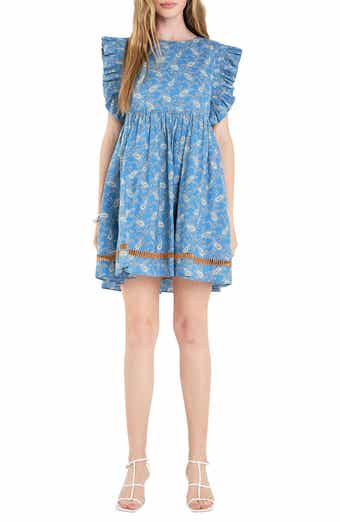 English Factory Paisley Print Minidress