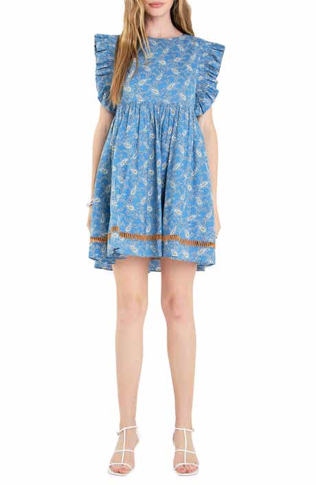 English Factory Paisley Print Minidress