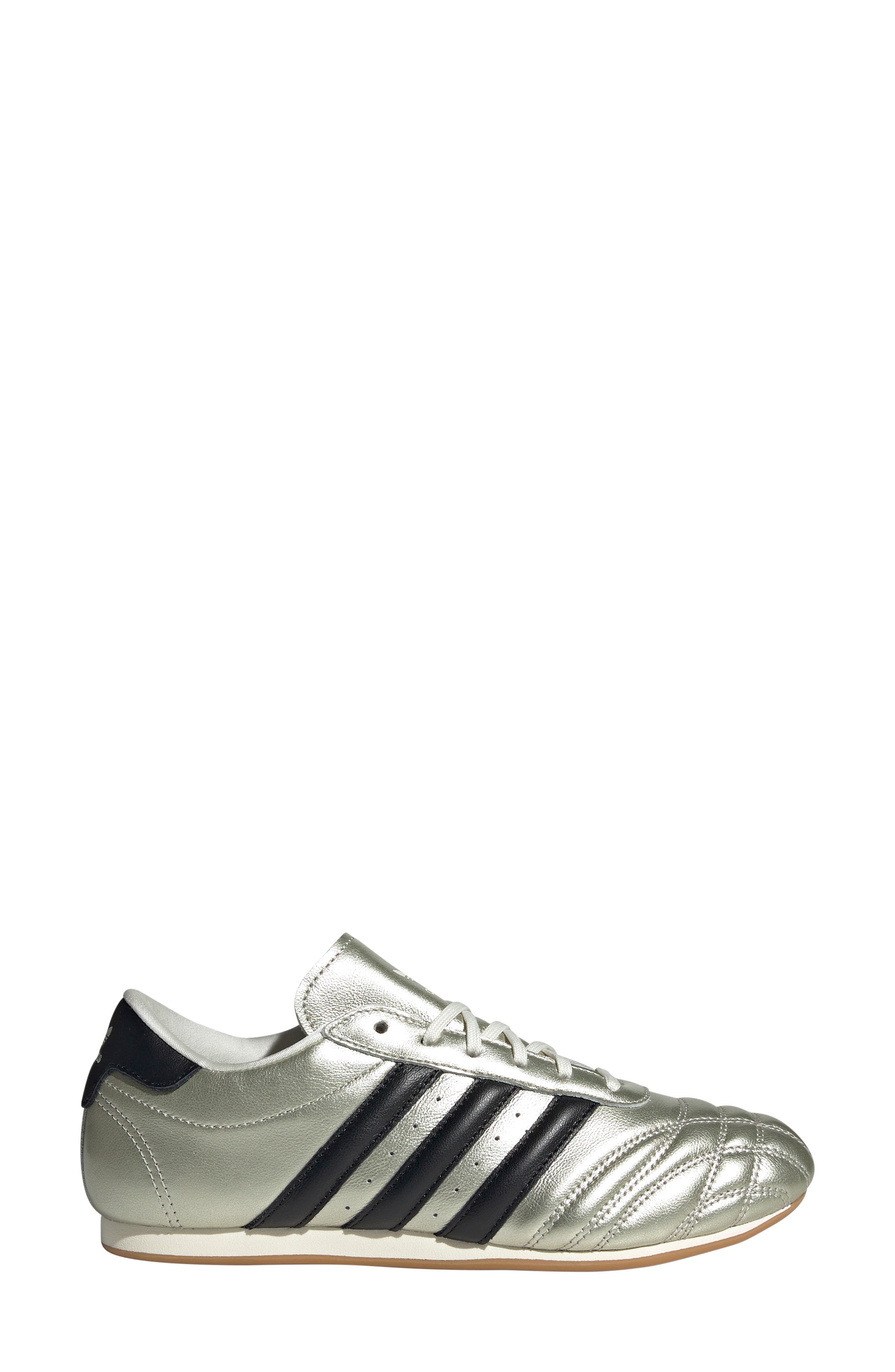 adidas Taekwondo Sneaker, Alternate, color, Silver/ Core Black/ Off White