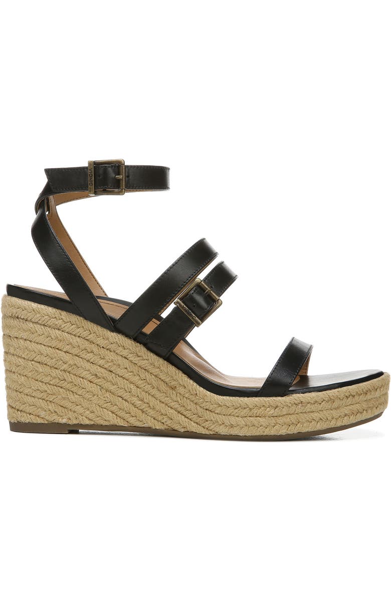 Vionic Sabina Ankle Strap Wedge Sandal, Alternate, color,