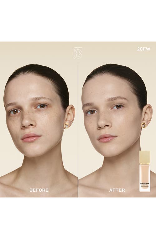 Burberry Beyond Wear Perfecting Matte Foundation In 20 Fair Warm