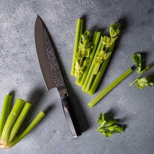 Cuisine::pro ® Damashiro® Emperor 6" Mini Chef's Knife In Black