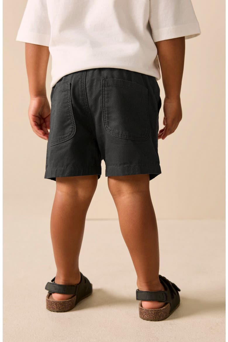 Kids' Pull-On Shorts, Alternate, color, BLACK