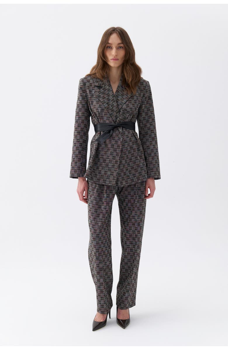 Nocturne Double-Sided Belt Designed Jacket, Alternate, color, 