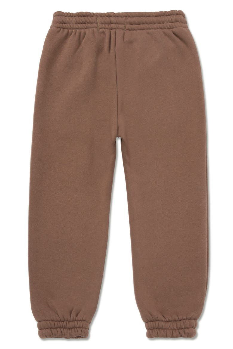 Kids' Fleece Joggers, Alternate, color, LIGHT BROWN